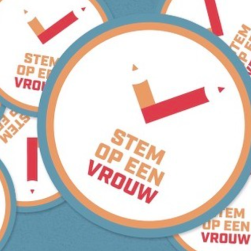 STEM OP EEN VROUW
